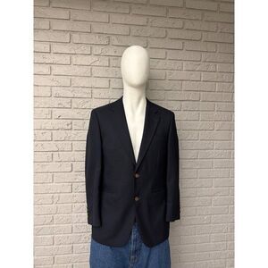 Club Room Men Navy Sport Blazer Jacket Size 38 S